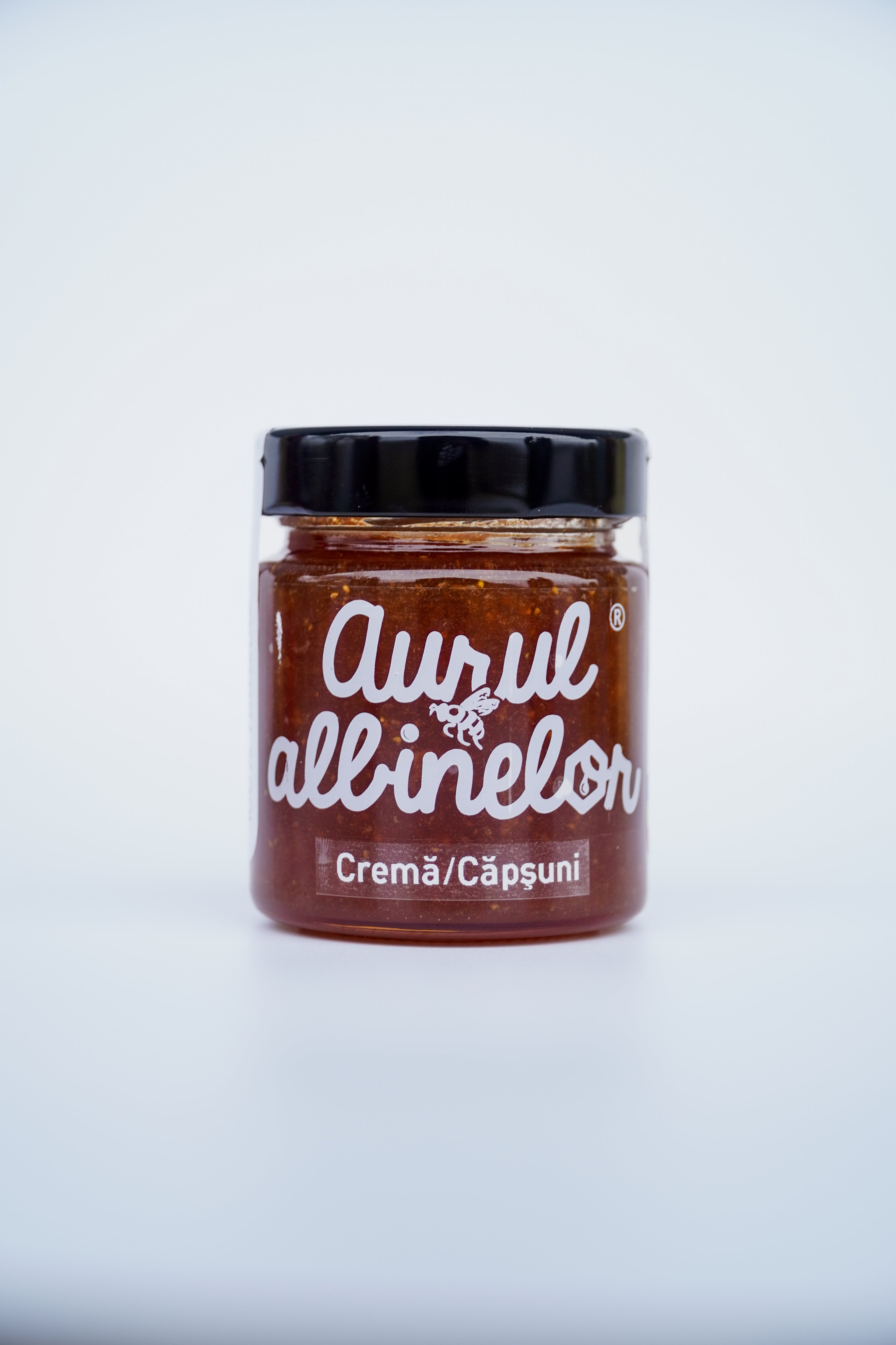 Miere crema cu capsuni